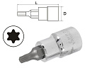 Головка-бита TORX T25 1/2" сатиновая